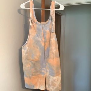 Tye Dye overalls